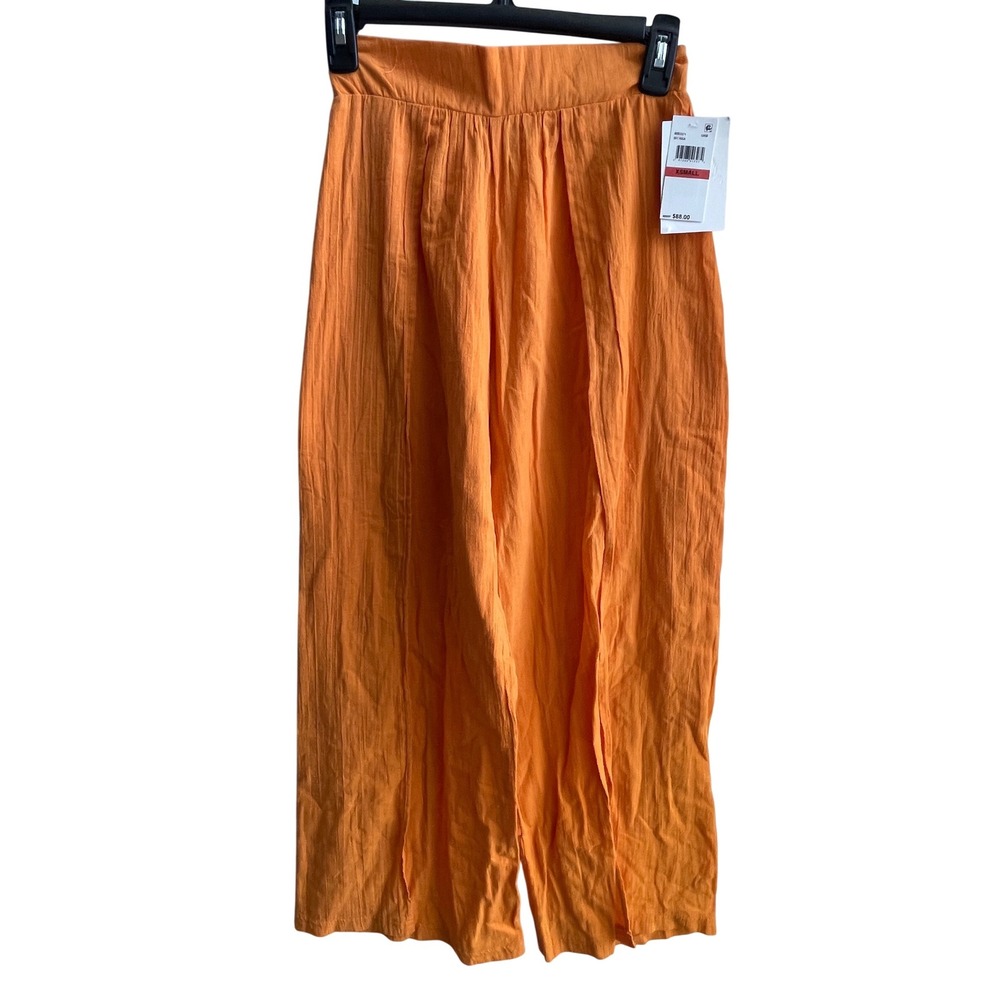 BECCA Orange Cover Up Pants Women's Size XS